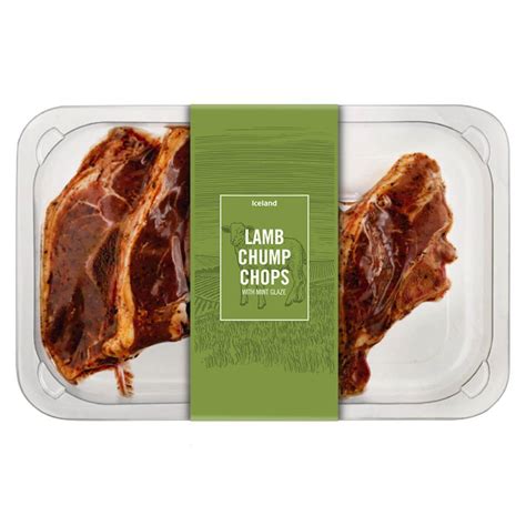 Iceland Minted Lamb Chump Chops 300g Lamb Iceland Foods