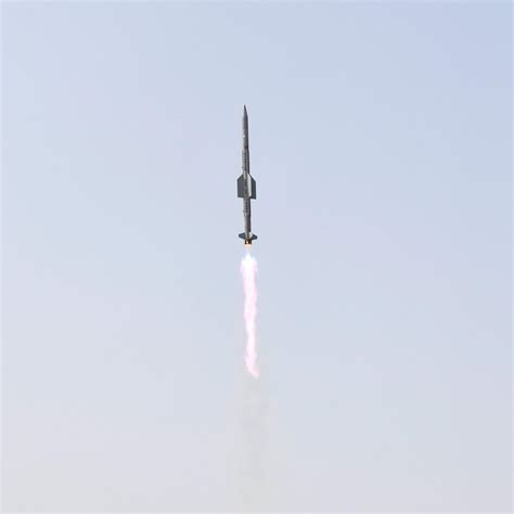 VL SRSAM DRDO Developed Surface To Air Missile For The Navy Test Fired