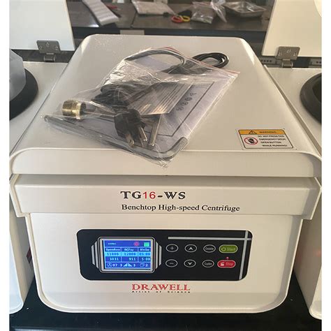 Benchtop High Speed Centrifuge Tg Ws Tg Ws Drawell Scientific