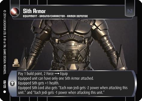 Star Wars Sith Armor