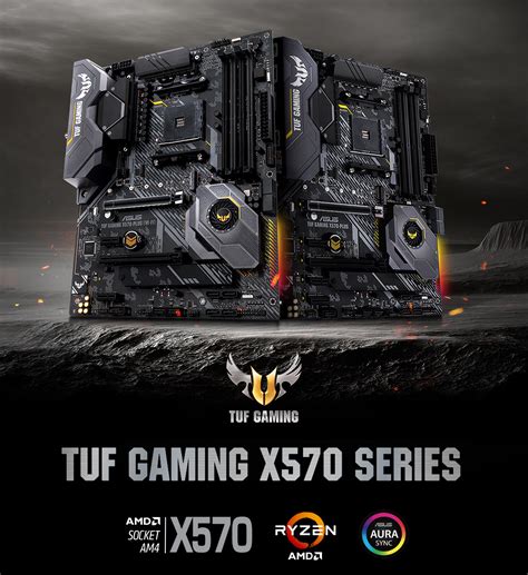 ASUS - TUF Gaming X570 Series Motherboards Landing Page