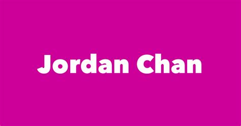 Jordan Chan - Spouse, Children, Birthday & More