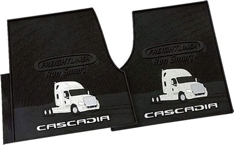 Freightliner Cascadia 2008 2016 Generation 1 P3 Black Vinyl Semi Truck Rubber Front