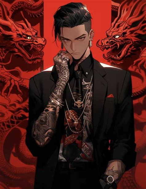 Pinterest | Yakuza anime, Anime guys shirtless, Anime drawings boy