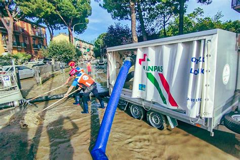 Alluvione In Romagna I Volontari Di Anpas Piemonte In Partenza