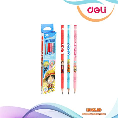 Pencil Pencil 2b Deli Ec 022 One Piece 12pcs Shopee Malaysia