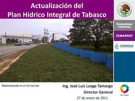 PDF Actualización del Plan Hídrico Integral de Tabasco José Luis