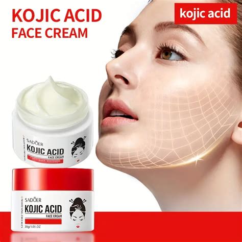 Sadoer Kojic Acid Face Lightening Whitening Skin Deep Nourishment Anti