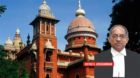 Madras High Court Sets Aside Conviction Of Former Tn Minister