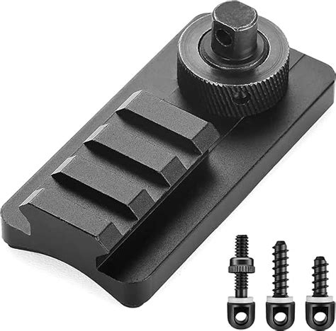 HUNTPRO Sling Swivel Stud Picatinny Rail Adapter For Rifle Bipod 20 Mm