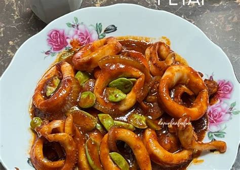 Resipi Sambal Sotong Petai Oleh Kakak Faa Cookpad