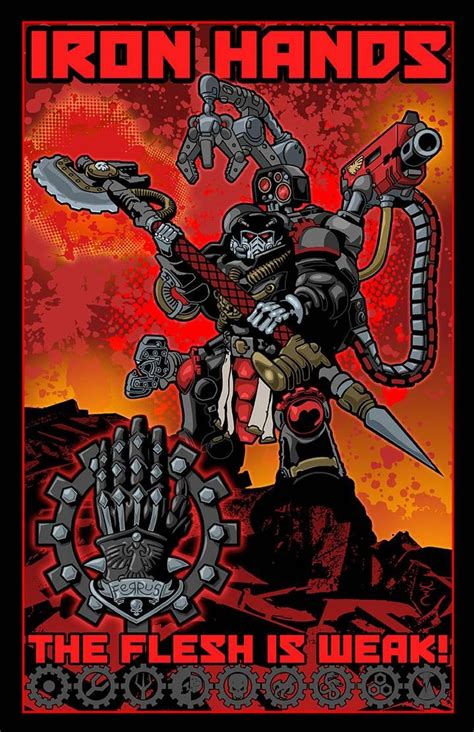 Iron Hands Commission By Kurt Metz Iron Hand Warhammer Warhammer 40k