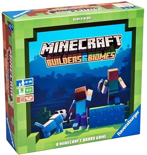 Minecraft Builders Biomes Gra Planszowa Ravensburger ERLI Pl