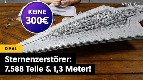 Über 7 000 Teile und 1 Meter Länge Star Wars Executor Sternenzerstörer