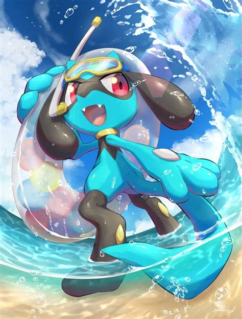 Riolu Pokémon Image by chocomint null 3668300 Zerochan Anime