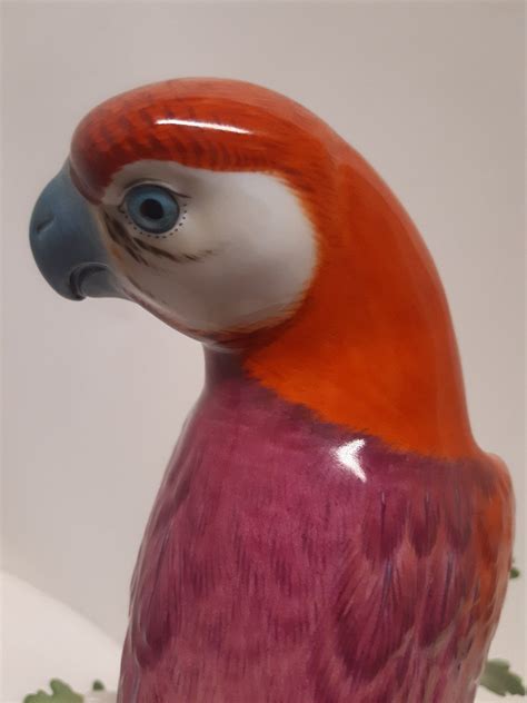 Proantic Meissen Porcelain Parrot