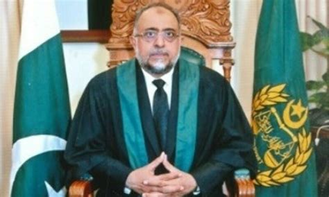 Justice Sajjad Ali Shah Complains To Cjp About Remarks Against Sindh