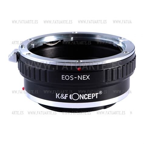 K F Concept Adaptador Objetivos Canon Eos Sony Montura E Fatuarte