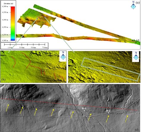 Lidar Dem Along The Seismogenic Fault Of The Maduo Earthquake A