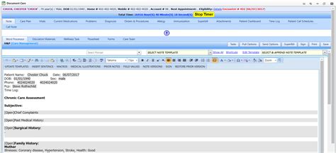 Chronic Care Management Consent Form Template