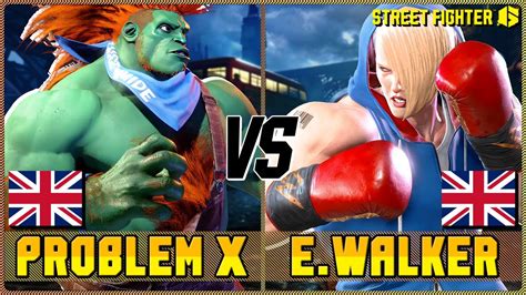 Street Fighter 6 Problem X BLANKA Vs EndingWalker ED SF6