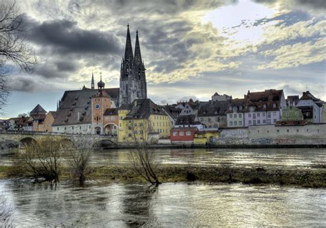 Rivers, Germany, Mountains, Scenery, Bavaria, HDR, HD Wallpaper | Rare Gallery