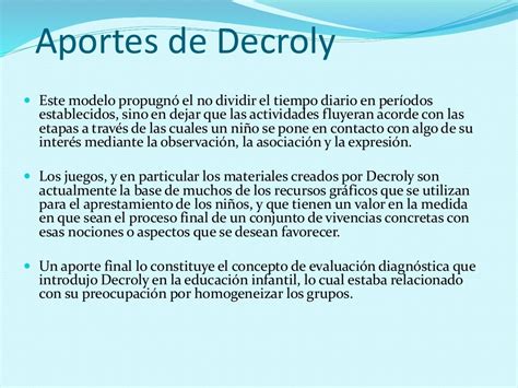 Método Decroly