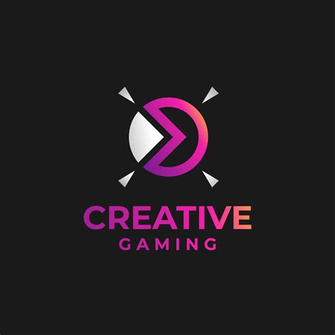 Creative Gaming Shape Logo Gaming Logo Design Abstract Game Design