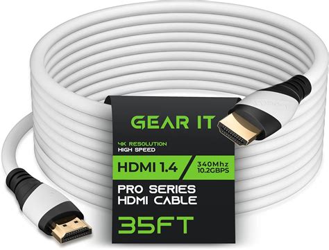 Amazon Ft Hdmi Cable Gearit Pro Series Hdmi Cable Feet High