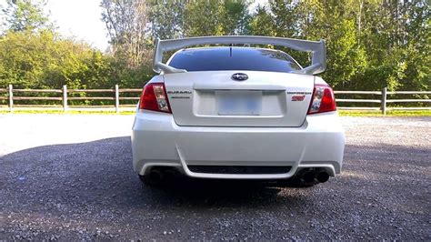 Subaru STi With Nameless Performance Muffler Deletes Start Up And Rev