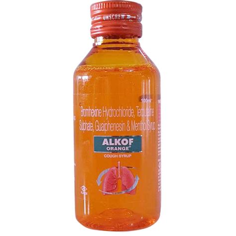 Alkof Orange Cough Syrup 100 Ml Price Uses Side Effects Composition