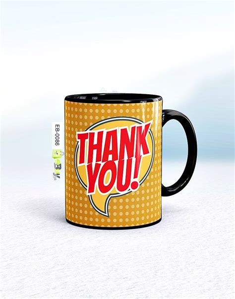 Thank You Yellow Mug | eBuy.pk