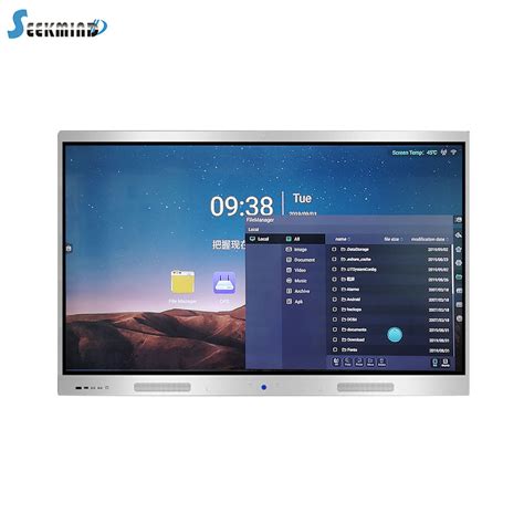 100 Inch Led Display Infrared Touch Conference Interactive Flat Panel