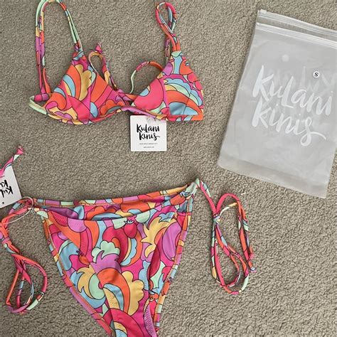 Kulani Kinis Juicy Fruit Bikini Set Never Depop