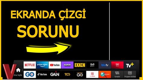 VESTL TV EKRANDA ÇİZGİ NASIL DÜZELTİLİR Tv Ekranında Çizgi Oluşması