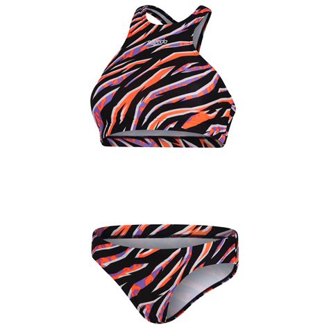 Speedo Allover Volley Piece Bikini Femme Achat En Ligne