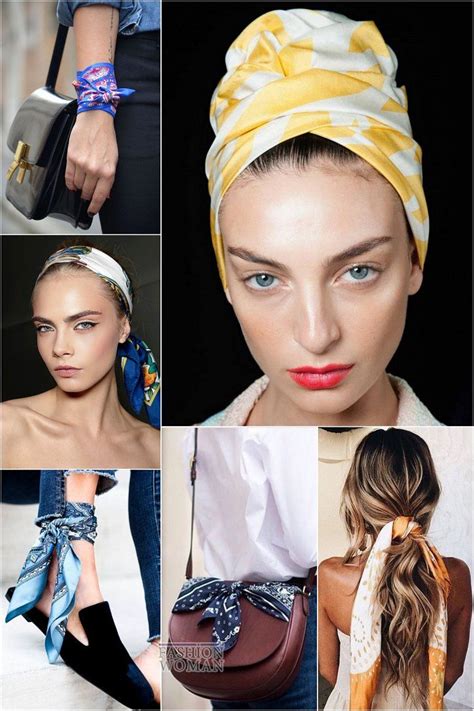 Как красиво носить платок - стильные идеи на заметку | Модные идеи ...