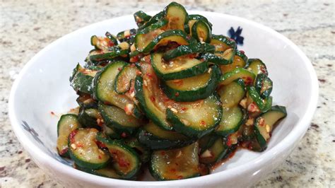 Korean Food Photo Oijangajji Cucumber Pickles