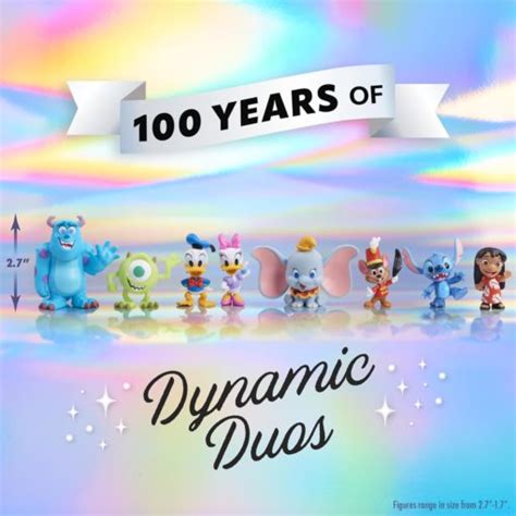 DISNEY 100 YEARS JUST PLAY DYNAMIC DUOS CELEBRATION COLLECTION LIMITED