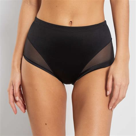 Culotte Haute Invisible Generous Dim Lingerie Du S Au Xxl Noir