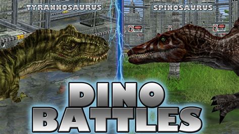 Jurassic Park Operation Genesis Spinosaurus Vs T Rex