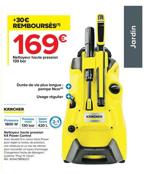 Promo Nettoyeur Haute Pression K Power Control K Rcher Chez Castorama