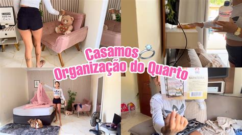 ESTAMOS MORANDO JUNTOS Organização Do quarto do Casal YouTube