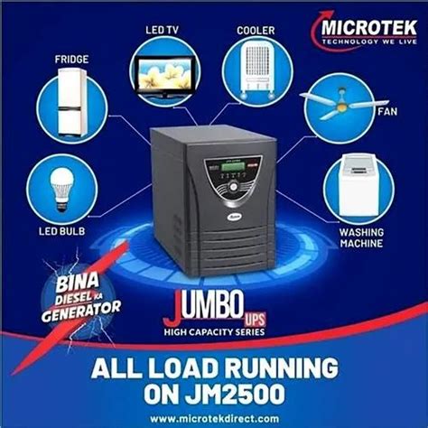 Microtek Jumbo SW UPS JM 2500 24V At Rs 14999 Piece Microtek Online