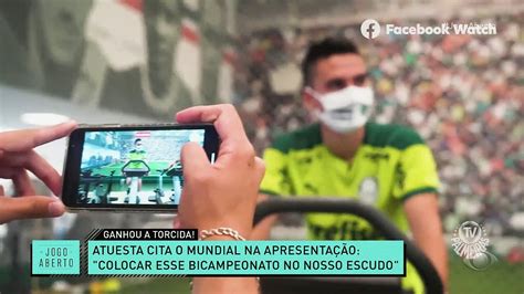 O Palmeiras Apresentou O Novo Refor O Para O Colombiano Atuesta