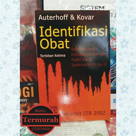 Jual Identifikasi Obat Terbitan Kelima Auterhoff Kovar Shopee