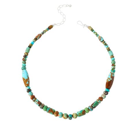 Jay King Multicolor Azure Peaks Turquoise Bead Necklace 20895701 Hsn