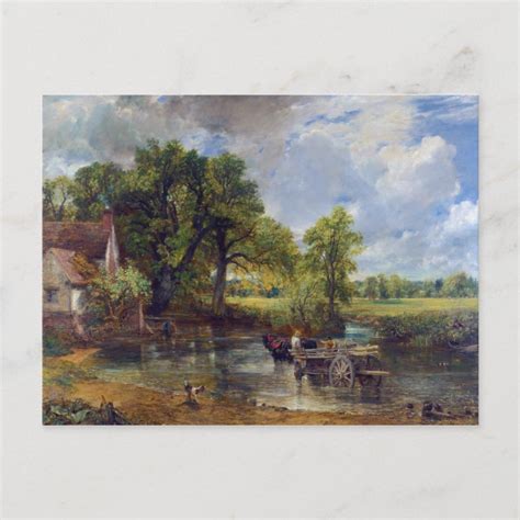 THE HAY WAIN BY JOHN CONSTABLE POSTCARD | Zazzle