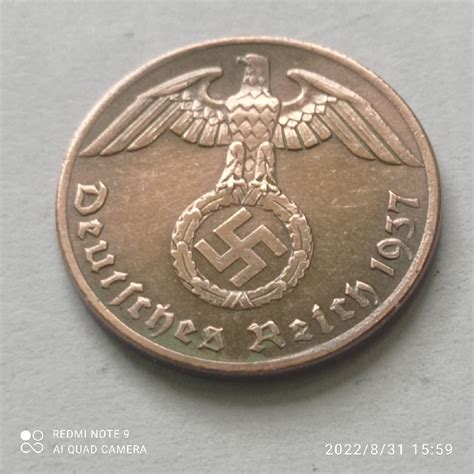 Reichspfennig A Z R Iii Rzesza Niemiecka Nowy Dw R Mazowiecki