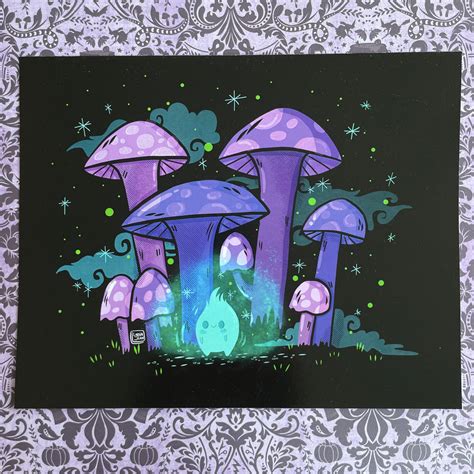 "Will-O-Wisp" Art Print – Little Ghost Shack